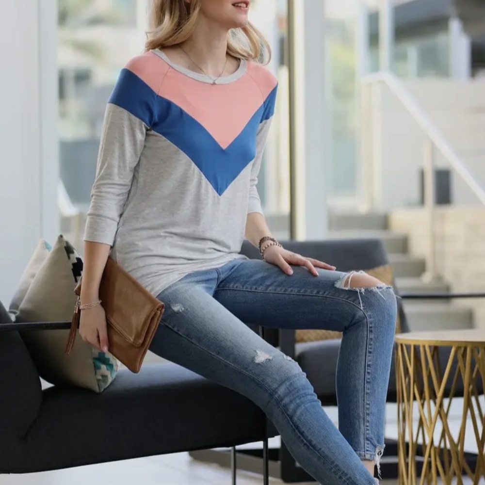 Color Block Tunic